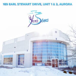 York Stars' main rhythmic gymnastics facility, located in Aurora, Ontario